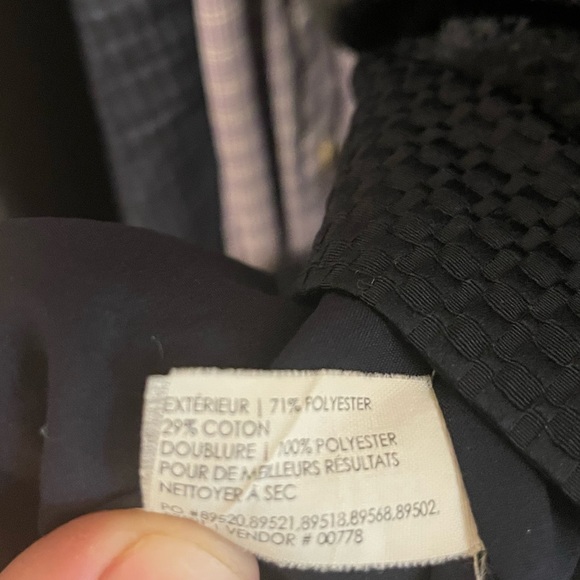 Navy Blue Club Monaco Cross Back Party Dress - Picture 12 of 12